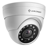 

Amcrest UltraHD 4MP Outdoor PoE Vandal EyeBall Dome IP Camera with IR, White