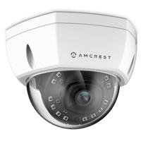 

Amcrest UltraHD 5MP PoE Dome IP Camera with IR, 2.8mm Lens, White