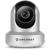 

Amcrest HD 1.0MP Wi-Fi IP Camera, Plug/Play, Pan/Tilt, Two-Way Audio & Night Vision, White