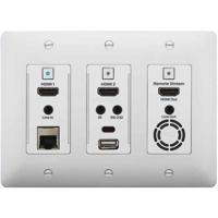 

Aurora Multimedia IPX-TCW3 Series 4K IP Audio/Video Distribution Wall Plate with SFP+ 10G Fiber Ethernet, White