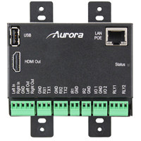 

Aurora Multimedia Quad Core IP HD Video Presentation/Control System with 2x Bi-Directional RS-232, 2 IR/Serial Ports, 2 Digital I/O, 2 Relays