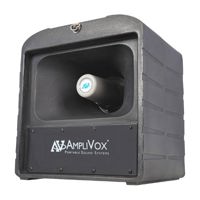

AmpliVox S1284 Mega Hailer 50W Companion Speaker, Weather Resistant, Single