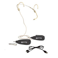

AmpliVox 2.4 GHz Universal Digital Wireless Behind Ear Omni-Directional Headset Microphone