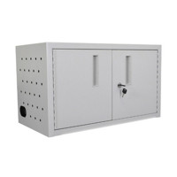 

AmpliVox S1830 16 Space Double Door Charging Cabinet, Light Gray