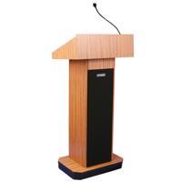 

AmpliVox S505A Executive Adjustable Column Lectern with Sound System