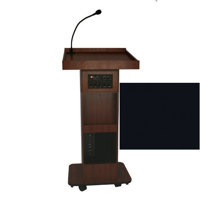 

AmpliVox S505 Executive Sound Column Lectern, Black