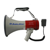 

AmpliVox S602M MityMeg Plus, 25 Watt Megaphone, Range: 1760 Yards