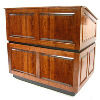 

AmpliVox SN3035 Non-Sound Ambassador Multimedia Lectern, Natural Oak