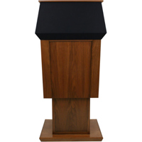 

AmpliVox SN3045A Patriot Plus Adjustable Height Lectern without Sound System