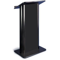 

AmpliVox SN3097 Contemporary Flat Panel Lectern without Sound System, Black