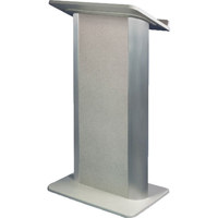 

AmpliVox SN3105 Grey Granite Lectern with Satin Anodized Aluminum