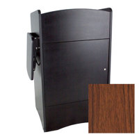 

AmpliVox SN3230M Rack Rail Ready Multimedia Computer Lectern, Non Sound, Walnut