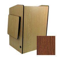 

AmpliVox Multimedia Presentation Podium without Sound System, Walnut
