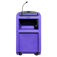 

AmpliVox SN3254 Military Multimedia Lectern without Sound System, Coast Guard Custom Finish