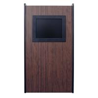 

AmpliVox SN3265 Visionary Multimedia Lectern with Built-In LCD Screen, Walnut