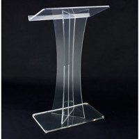 

AmpliVox SN3520 Clear X Acrylic Floor Lectern