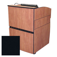 

AmpliVox SN3630 Multimedia Computer Intellect Podium with Recessed Well for LCD Display, Black