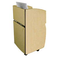 

AmpliVox SN3635 Mobilite Computer Multimedia Lectern, Maple