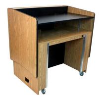 

AmpliVox SN3900 ADA Sit to Stand Lectern with Power Lift
