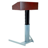 

AmpliVox SN3910 Contemporary ADA Lectern - Gray, Steel Body/Base