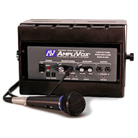 

AmpliVox SS1230 Mity Box Amplified Speaker with Wired Mic, Single