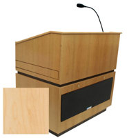 

AmpliVox Coventry Lectern with Sound, Maple