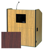 

AmpliVox SS3430 Multimedia Sound Smart Podium with Sound System, Mahogany