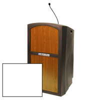 

AmpliVox ST3250 Pinnacle Multimedia Lectern with Sound System and Mic, White