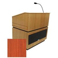 

AmpliVox SW3030 Wireless Coventry Lectern with Sound System, Cherry