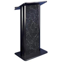 

AmpliVox SW3095 Flat Pyrenees Marble Lectern with Wireless Sound System
