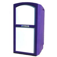 

AmpliVox SW3253 Wireless Collegiate Multimedia Lectern with Custom Insert and Built-In Sound System, Black