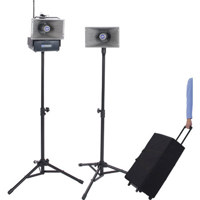 

AmpliVox SW630 Wireless Half Mile Hailer Kit Outdoor Speaker Sound Systems