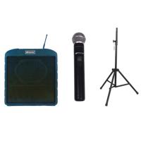 

AmpliVox SW6922 Basic AirVox PA System with Wireless Handheld Microphone and Tripod