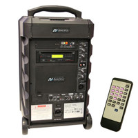 

AmpliVox SW800 Titan Portable PA System with Wireless Handheld Microphone