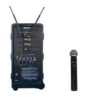 

AmpliVox SW925 250W Digital Audio Travel Partner Plus Wireless Portable PA System with Wireless and Wired Handheld Microphone
