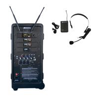 

AmpliVox SW925 250W Digital Audio Travel Partner Plus Wireless Portable PA System with Wireless Lapel/Headset Microphone and Wired Handheld Microphone