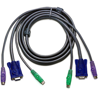 

Aten 2L1003P/C 10' HDB & PS/2 to HDB & PS/2 KVM Cable