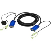 

Aten 2L5202B 6' VGA and Audio Cable with Built-in Port Switching Button