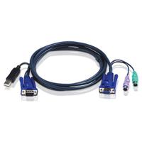 

Aten 2L-5502UP 6' HDB & USB to HDB & PS/2 Cable for KVM Switches