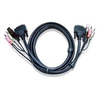 

Aten 2L7D03U 10' USB DVI-D Single Link Cable for KVM Switches and Extenders