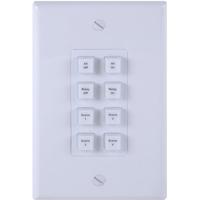 

A-NeuVideo ANI-8WP 8 Button Programmable Illuminated IP Wall Plate Control Keypad, White