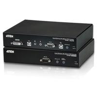 

Aten CE690 Long Distance DVI Single Optical Link KVM Console Extender, Connects Up to 20' Distance