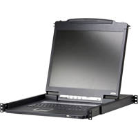 

Aten CL3000N Lightweight PS/2-USB LCD Console, Includes 2L5301UP Custom KVM Cable