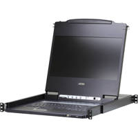 

Aten CL6700MW 17.3" DVI Full HD LCD Single Rail KVM Console, VGA, HDMI Support
