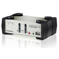 

Aten CS1732B 2-Port USB 2.0 KVMP Switch with Audio Support, Cables Included