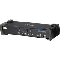 

Aten CubiQ CS1764A USB 2.0 DVI KVMP Switch, Cables Included