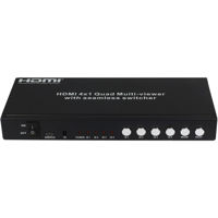 

A-NeuVideo 4x1 HDMI Quad Multi-Viewer with Seamless Switcher