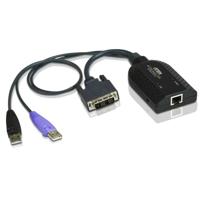 

Aten KA7166 DVI USB Virtual Media KVM Adapter Cable with Smart Card Reader, CPU Module