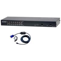 

Aten KH1516Ai 16-Port Single User Cat5 IP KVM Switch with 12x KA7970 USB Adapter Cable