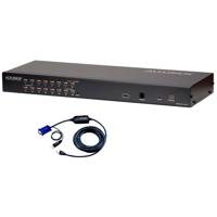 

Aten KH1516A 16-Port Cat5 High-Density KVM Switch with 12x KA7970 USB Adapter Cable